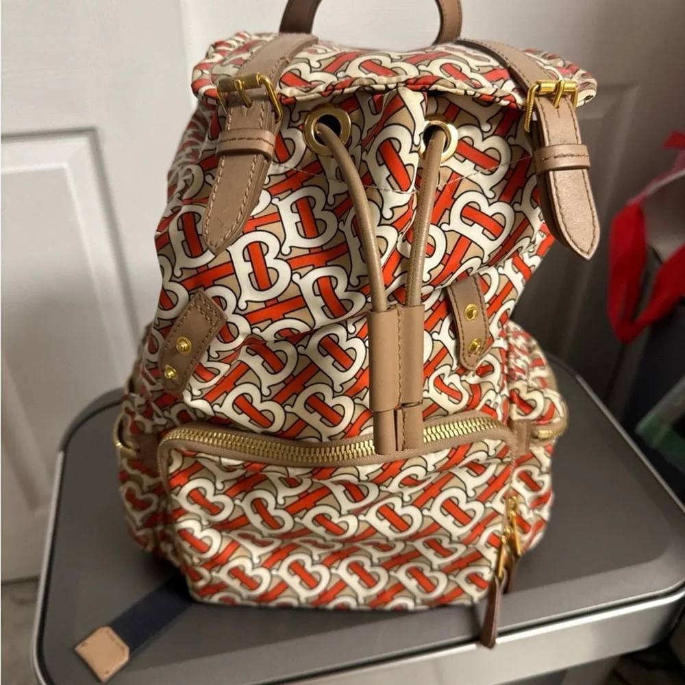 Burberry Rucksack Backpack RARE - Picture 13 of 13